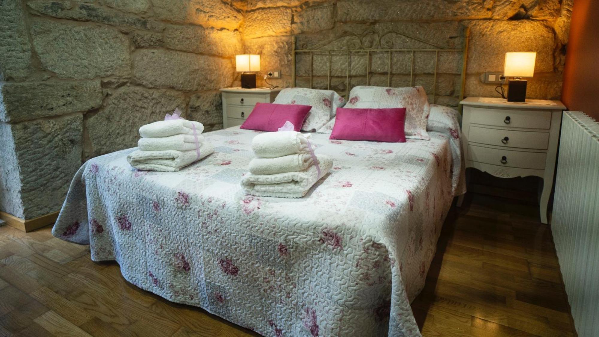 Casa Vella Villa Vilaboa Bagian luar foto